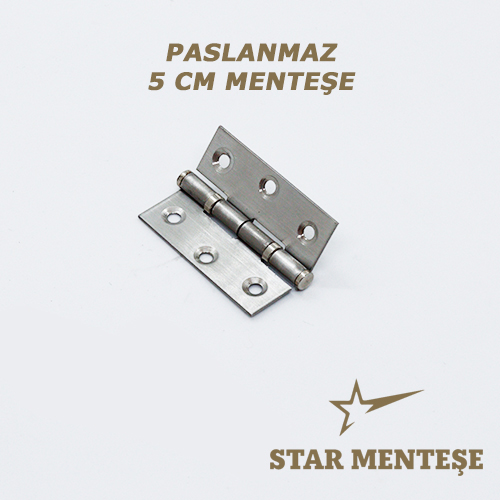  Paslanmaz 5 Cm Menteşe