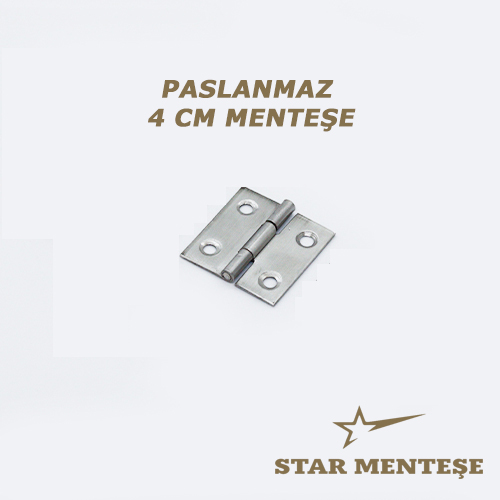 Paslanmaz 4 cm Menteşe