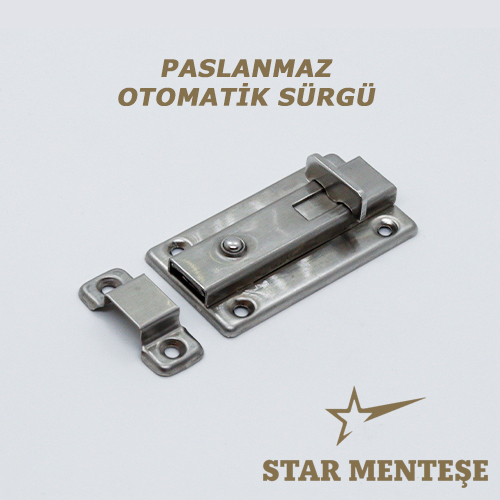 Paslanmaz Otomatik Sürgü